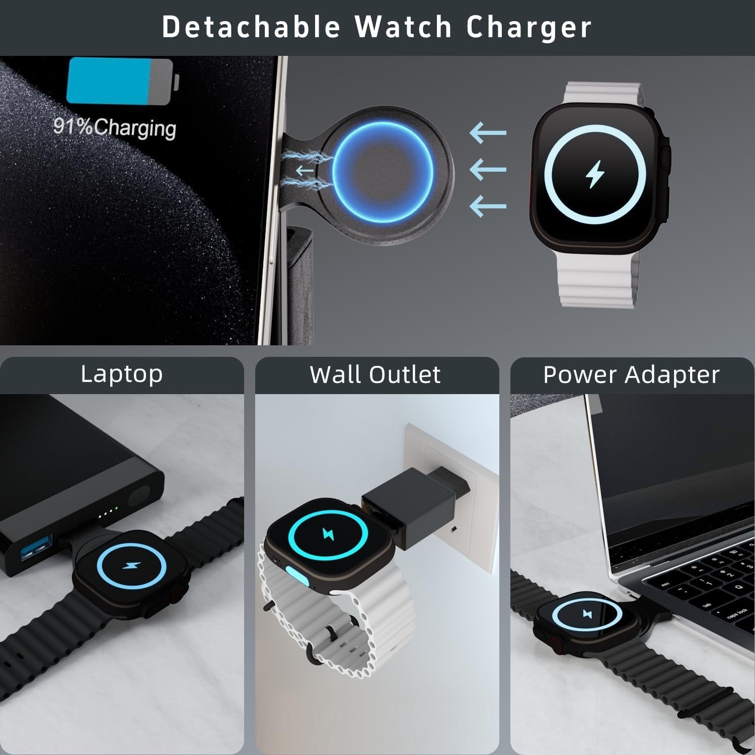 3-in-1 Wireless Desk Organiser with Fast Charger – Pen & Phone Station