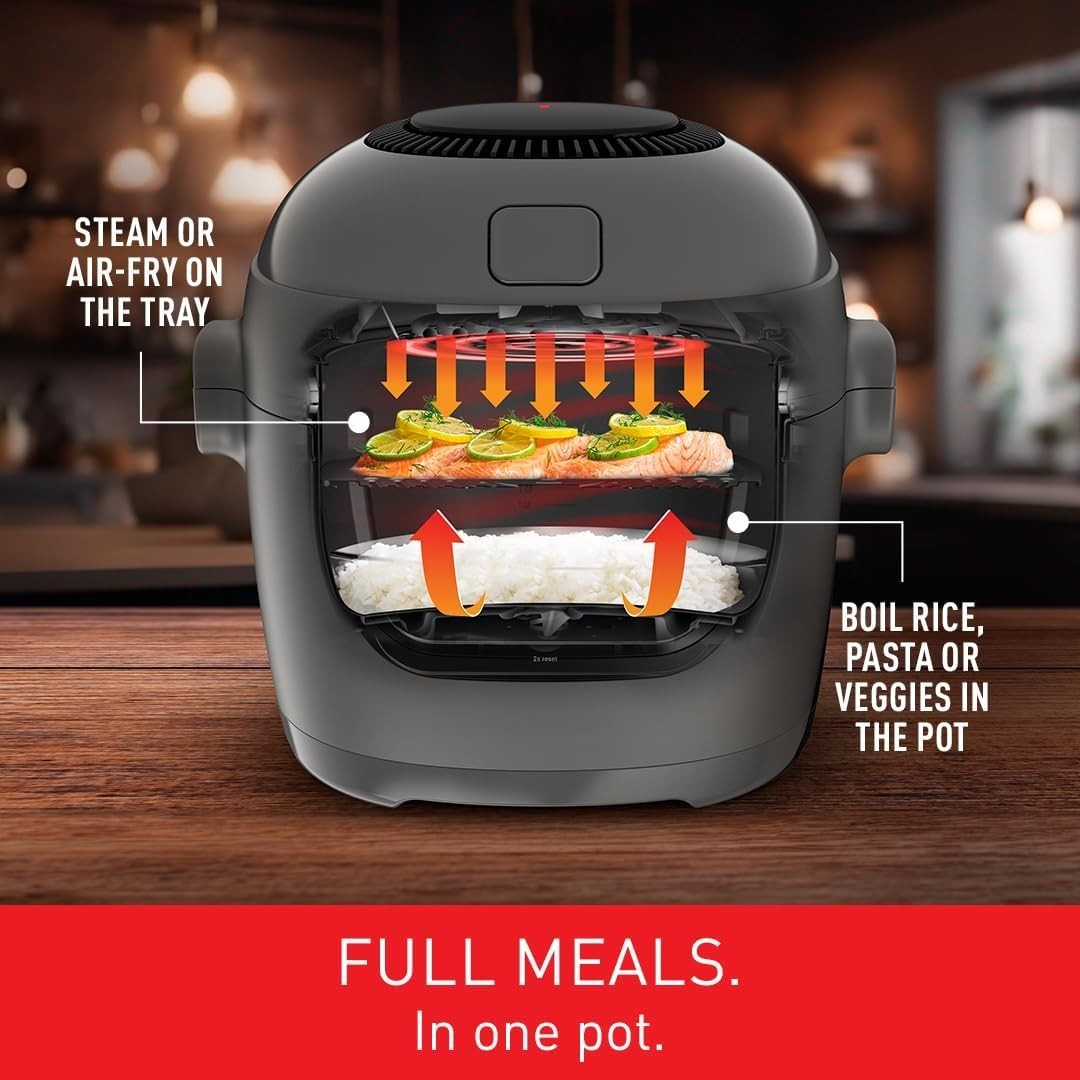 6L Multi Cooker & Air Fryer | Auto-Stir Tech | 14 Programs | Multi-Layer