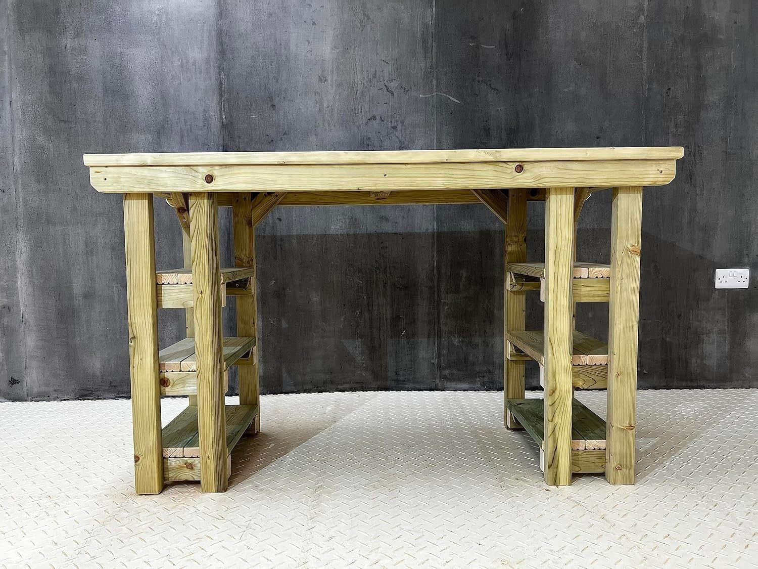 150cm Wooden Garden Potting Table – Multi-Purpose Outdoor Workbench