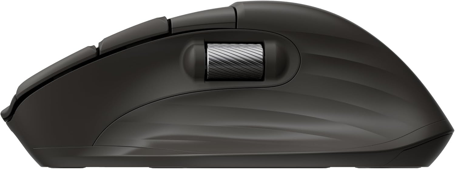 Ergonomic Wireless Mouse 6K DPI Fast Scroll Rechargeable Multi-Device
