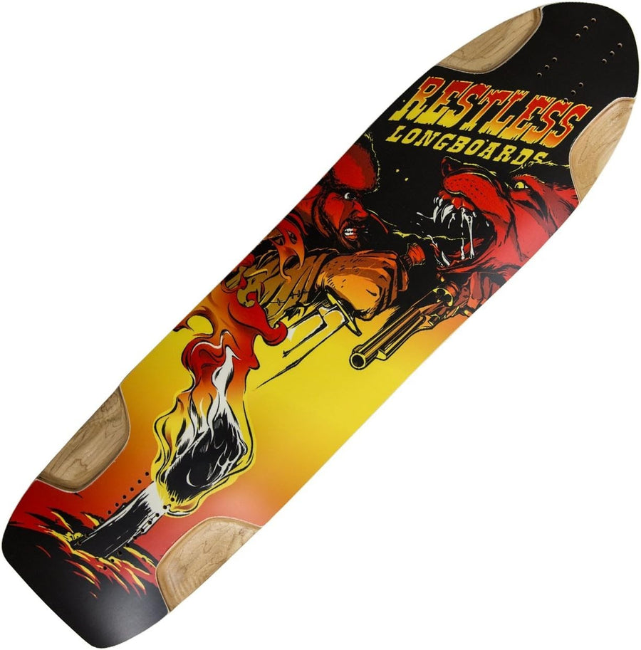 35" Maple Skateboard Deck 9.25" Wide Adult Street/Freestyle