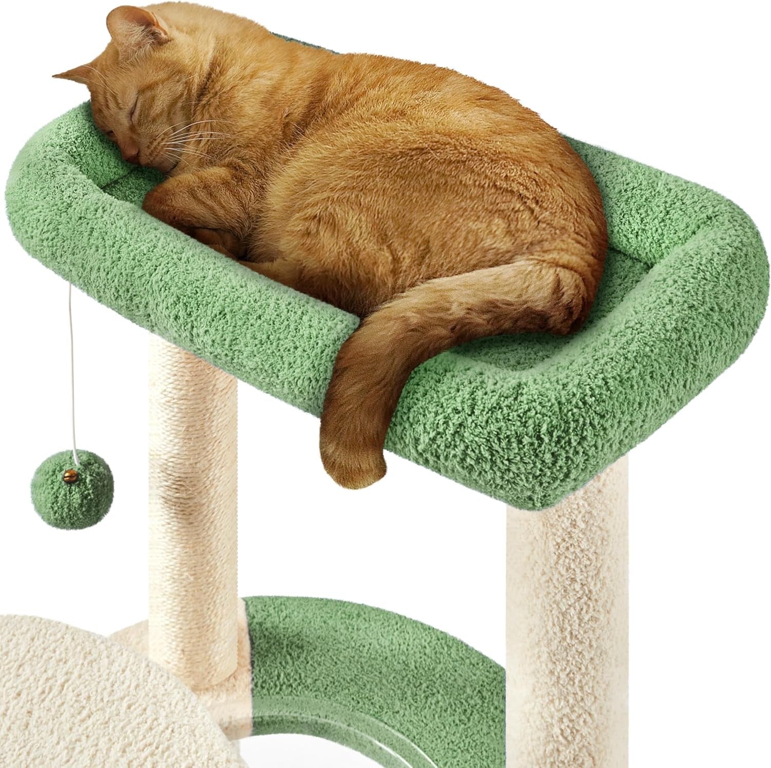 90cm Cat Tree Tower with Perches Scratching Posts Indoor Cat Condo