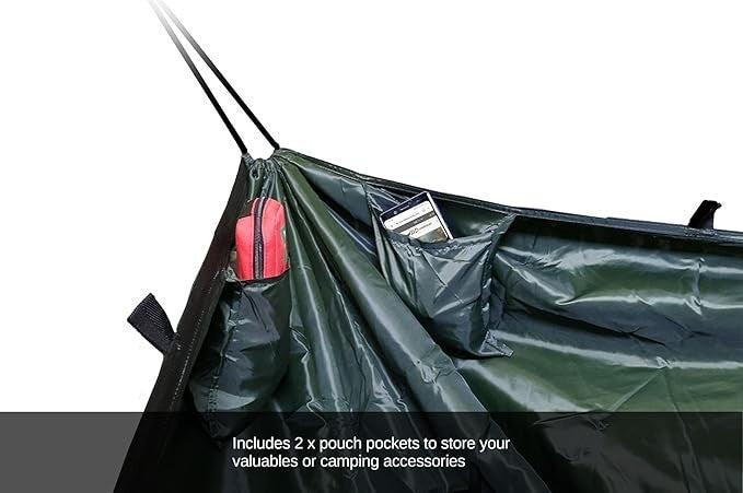 Lightweight Double Layer Camping Hammock, Easy Setup & Compact