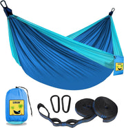 Mosquito Net Camping Hammock 290×140 cm, 300 kg Load – Travel & Outdoor Gear