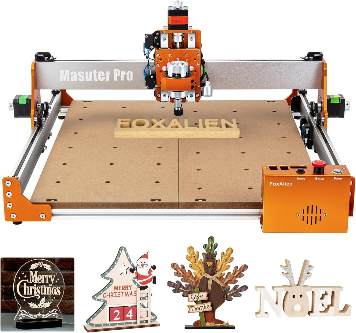 CNC Router Machine 3-Axis Engraver Wood Acrylic MDF DIY Carving Kit