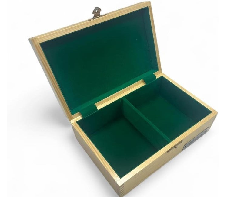 Luxury Wooden Chess Set 3.5" King Stallion Knight Pieces & Storage Box