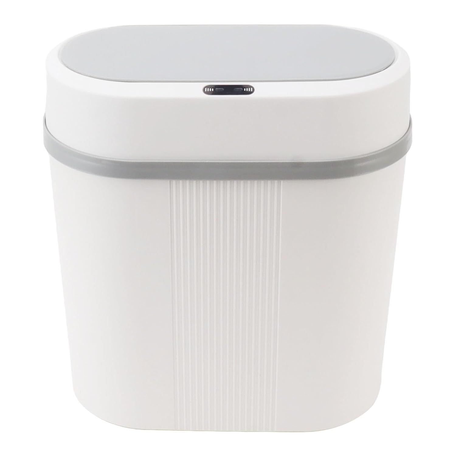 Smart Touchless Slim Trash Can Motion Sensor Narrow Bin White
