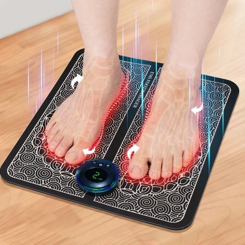 Nooro™ Portable Foot Massager Black for Plantar Fasciitis Pain Relief & Therapy