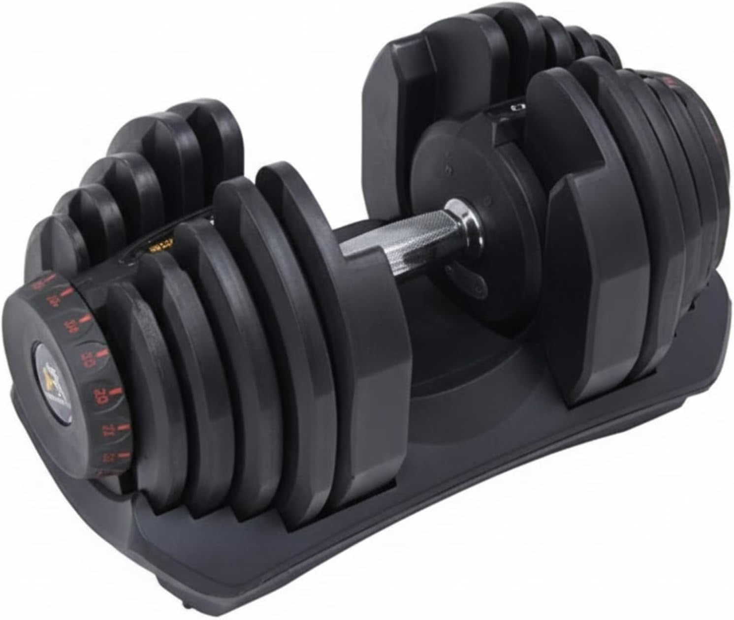 Adjustable Dial Dumbbell Set 24kg or 40kg Quick Change Home Gym Weights