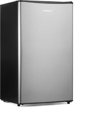 Under Counter Drinks Fridge Stainless Steel Beer Wine Cooler 90L Reversible Door