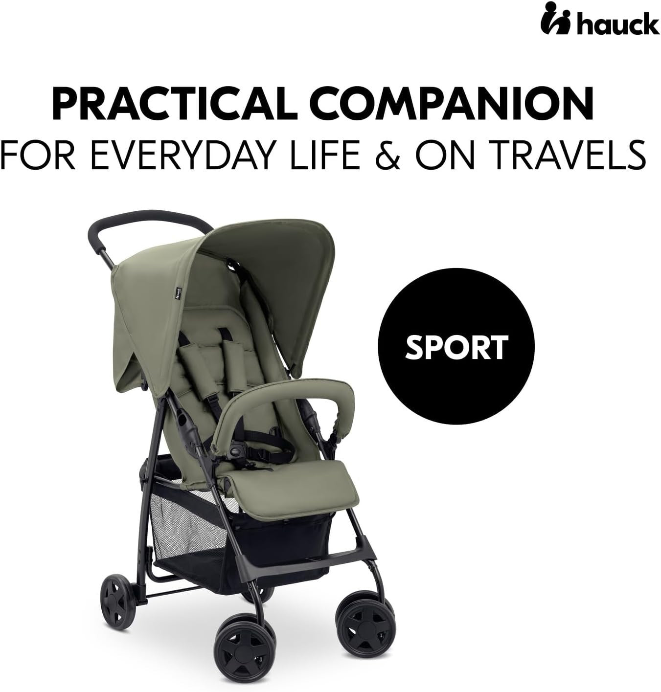 Ultra Lightweight Travel Pushchair Compact Folding Buggy Reclining from Birth