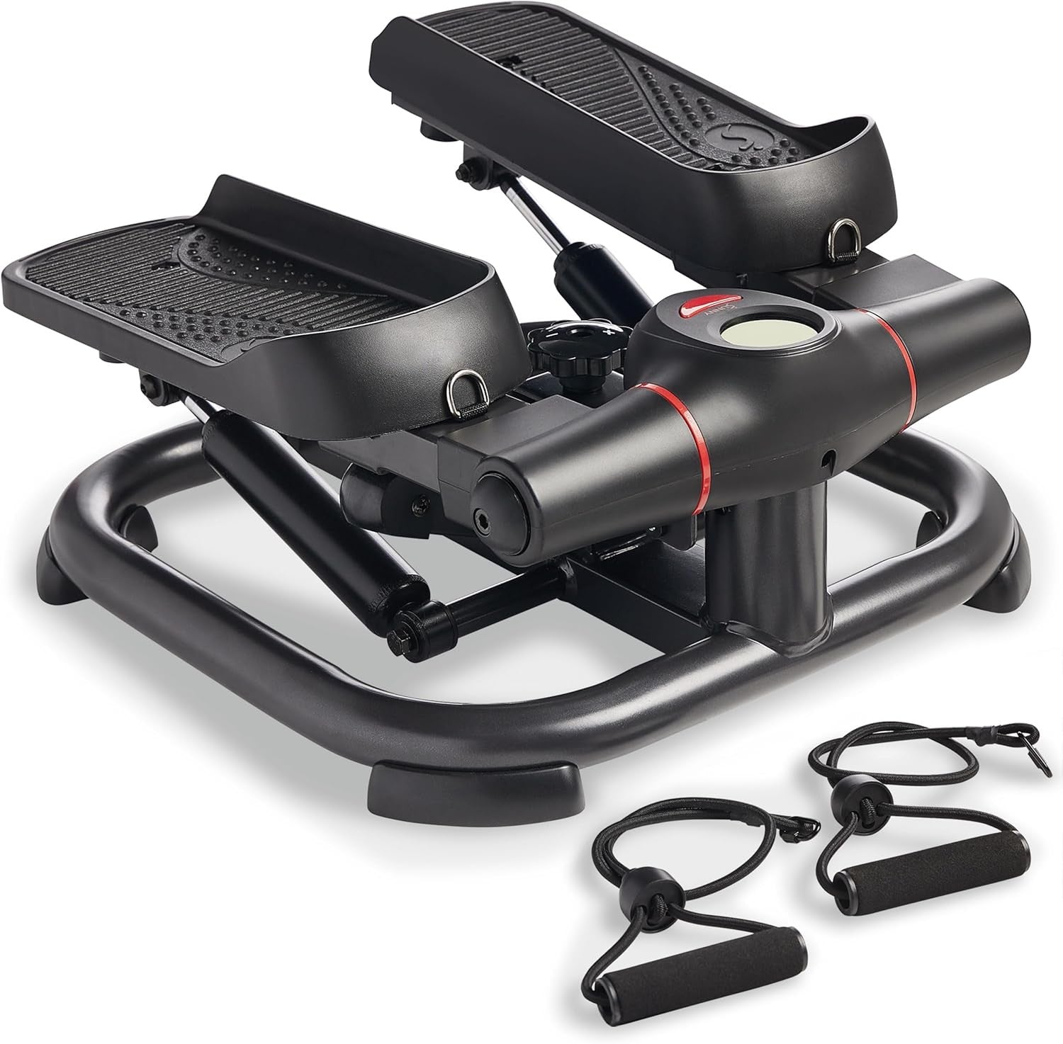Heavy Duty Mini Stepper Cardio Trainer Twist Motion Resistance Bands