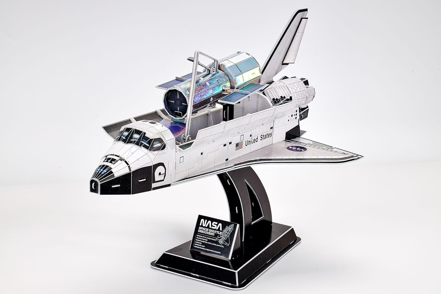 Space Shuttle 3D Puzzle Model Kit Spacecraft Display Stand 126pcs