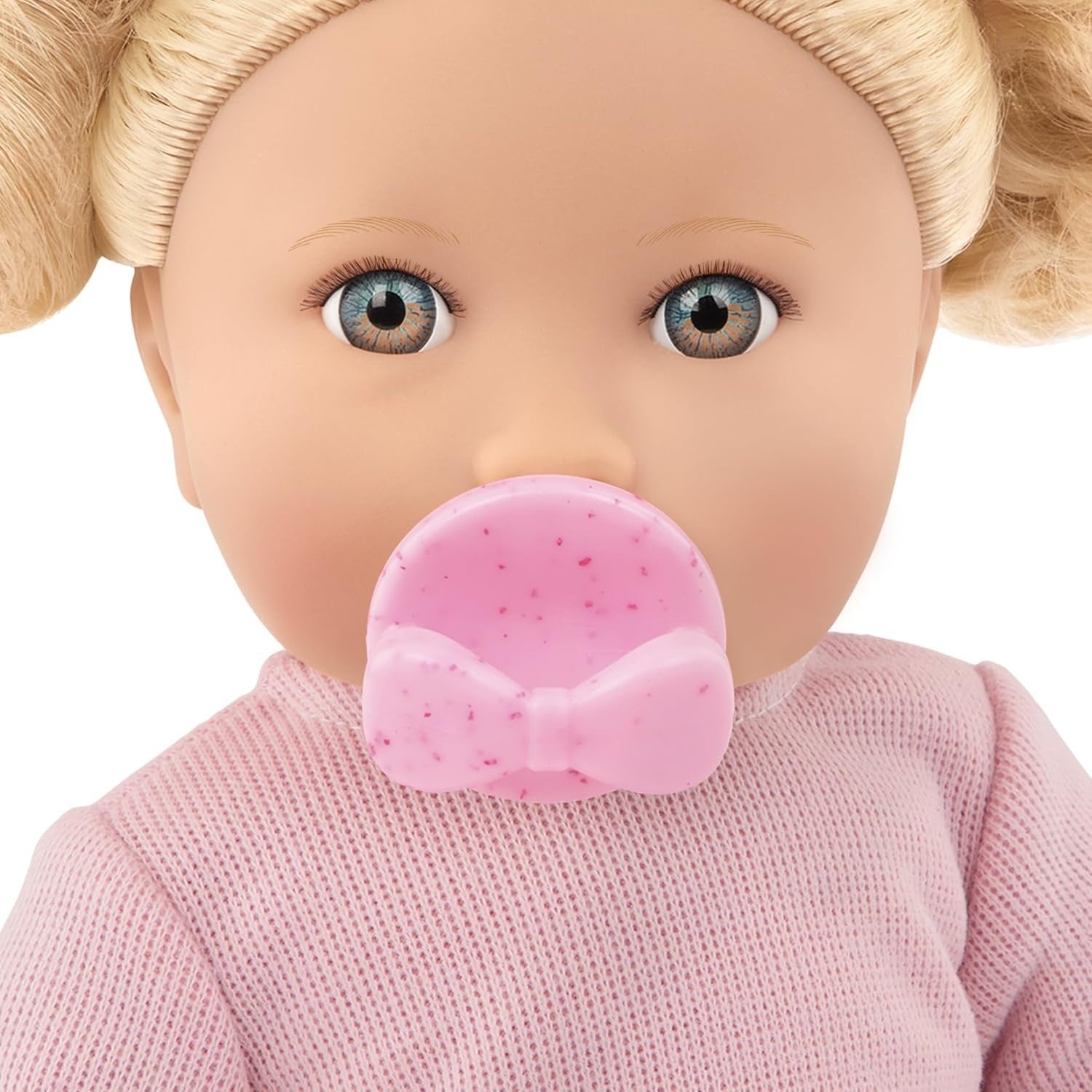 36cm Soft Baby Doll Blue Eyes Blonde Hair Dummy Outfit Toy Kids