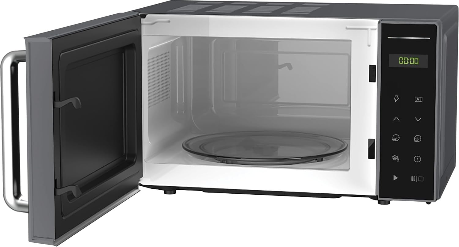 Beko Solo Microwave 20L Anthracite 800W, Touch Controls, Auto Cook