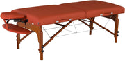 79cm Extra Wide Massage Table Memory Foam Portable Spa Beauty Couch Red