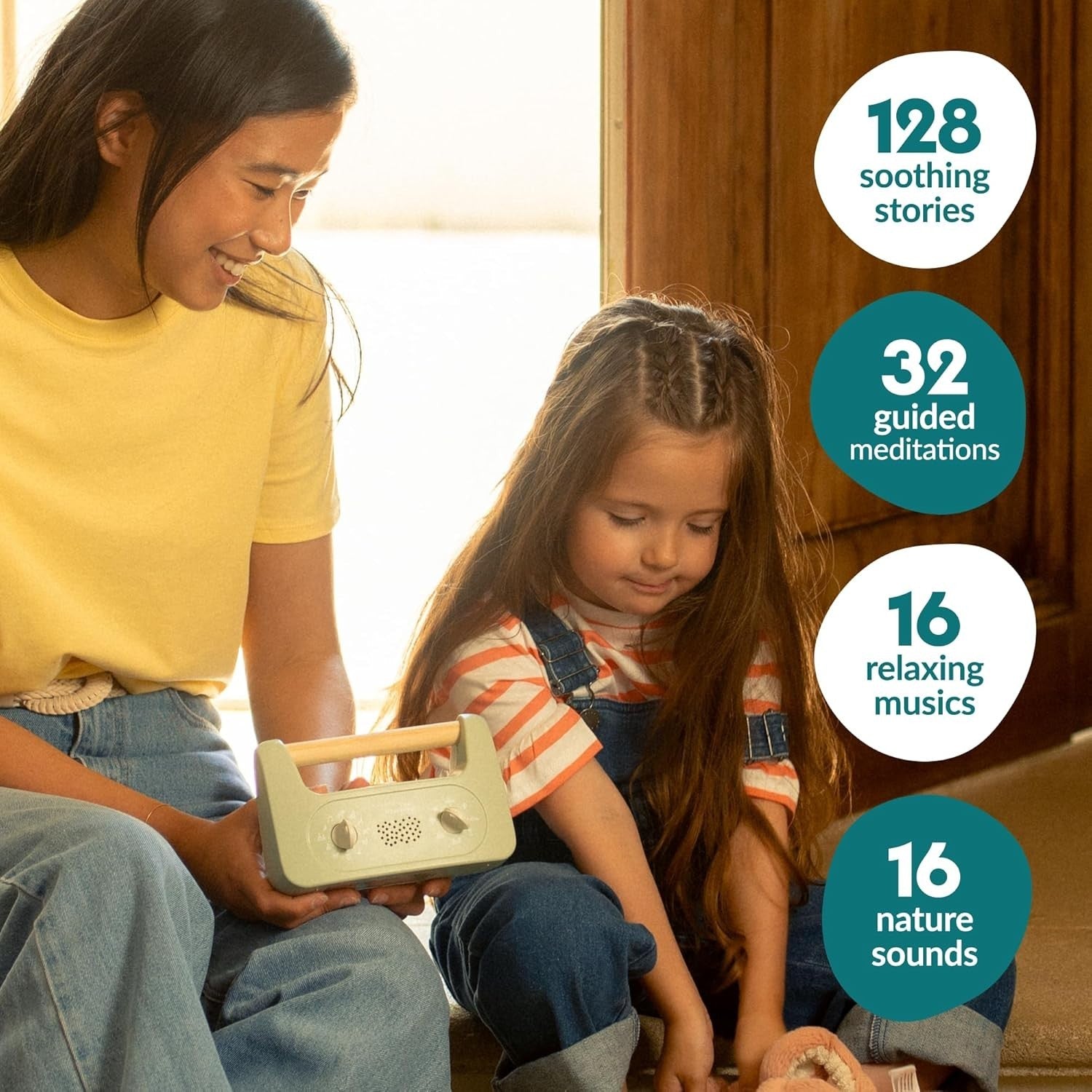 Kids Sleep Sound Machine – 192 Stories & Meditations for Fast Sleep