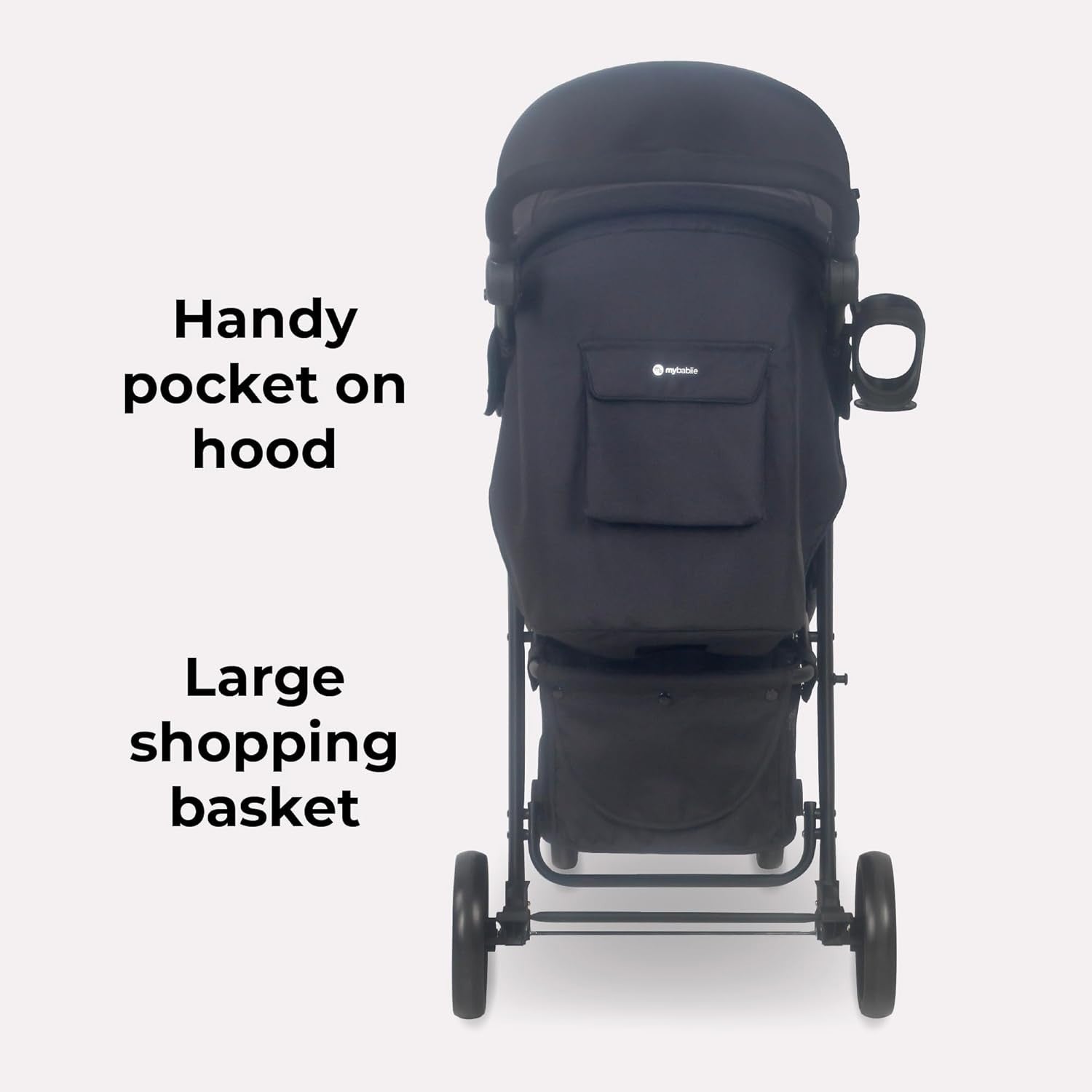 Compact Baby Pushchair from Birth to 4 Years Easy Fold Adjustable Handle 22kg