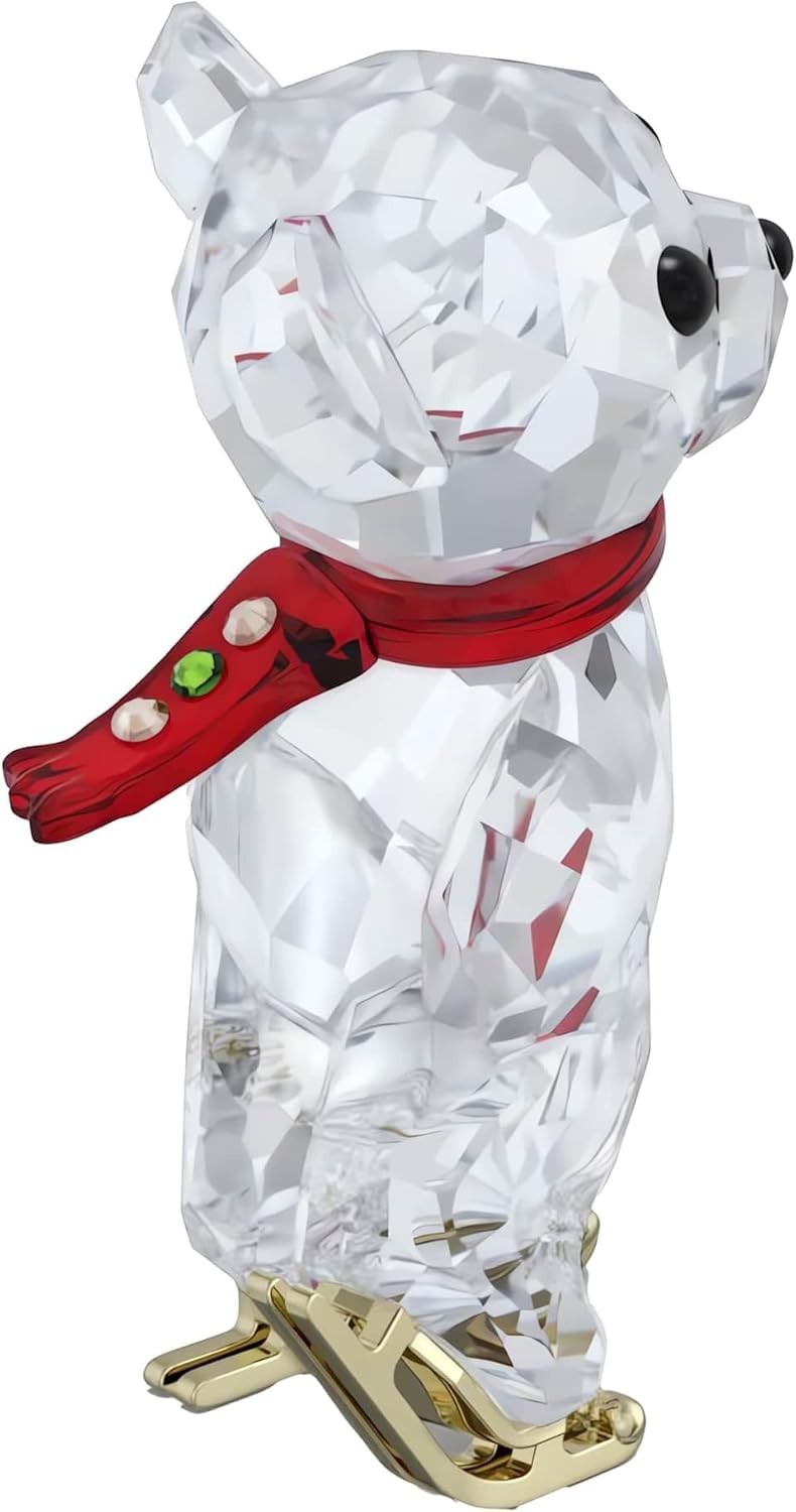 Crystal Bear Ornament 130th Anniversary – Faceted Clear Figurine