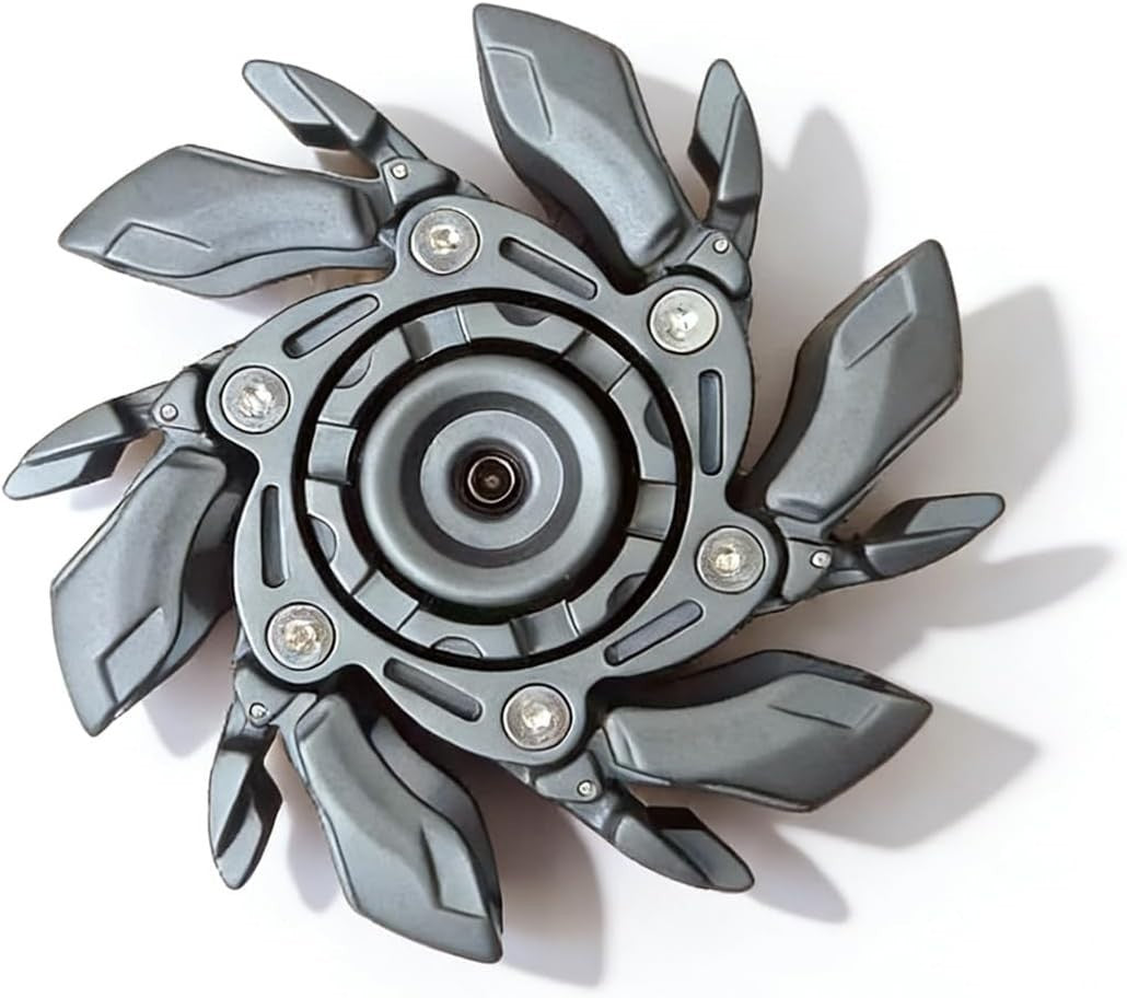 Metal EDC Fidget Slider Spinner Stress Relief ADHD Desk Toy