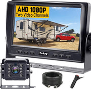 7 Inch Wired Reversing Camera Kit HD Night Vision Parking Camera Van RV