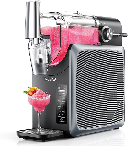 2.0L Slushie Machine Frozen Drink Maker 5 Preset Self-Cleaning White