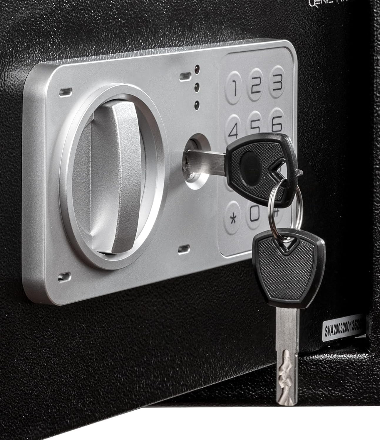 21L Electronic Safe Box Digital Keypad Lock Cash Security Safe Black