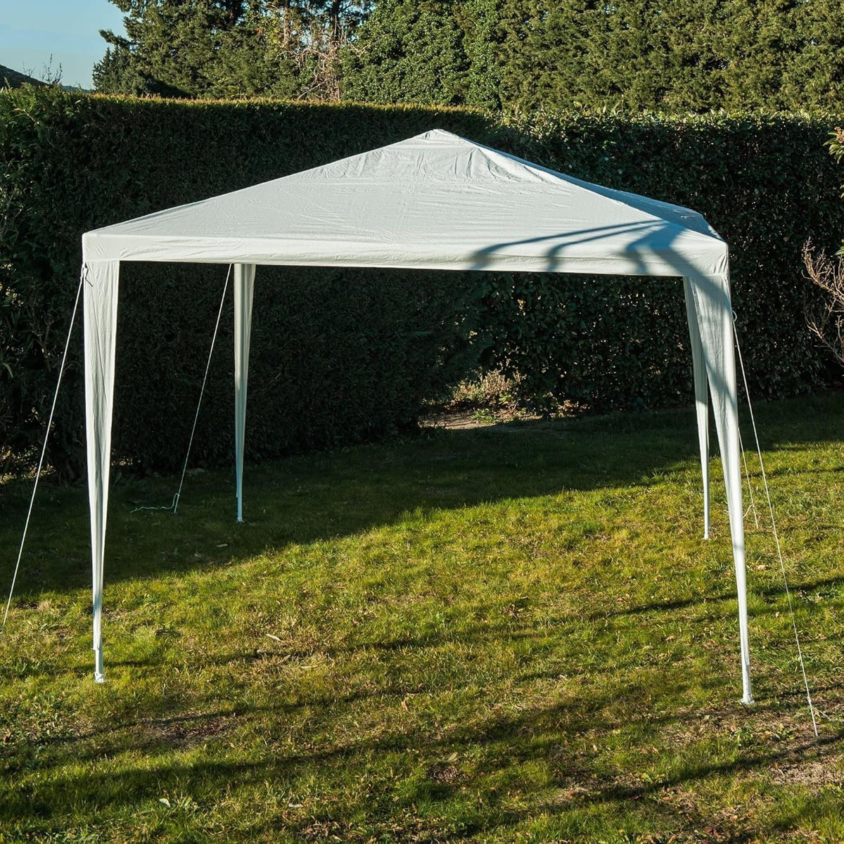 3x3m Garden Marquee Gazebo Waterproof Outdoor Reception Tent – Taupe