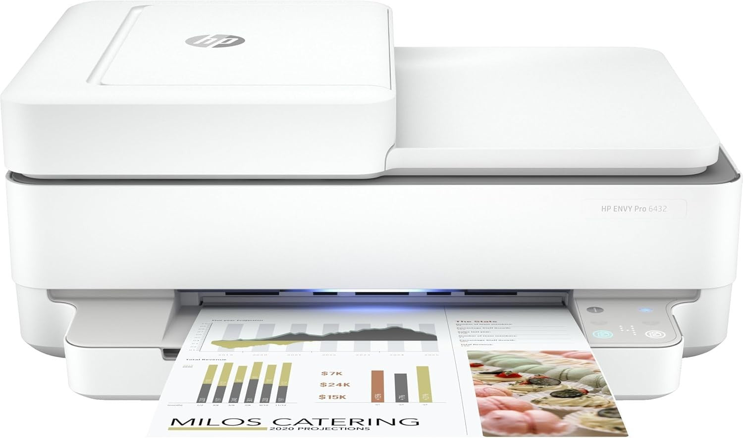 Wireless A4 Colour Inkjet All In Printer Duplex Black Grey 10ppm WiFi!