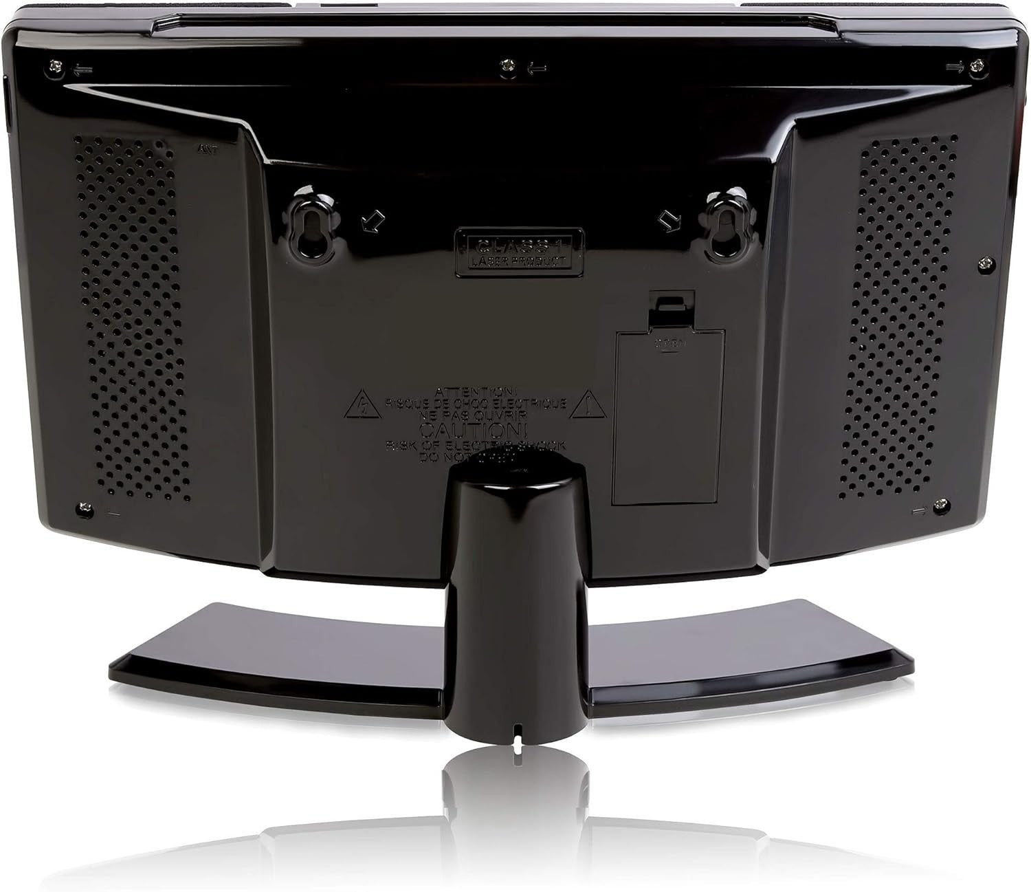 Wall Mountable CD Player with FM Radio, Alarm Clock & Remote – Compact Stereo