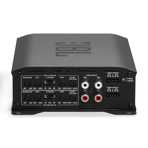 Stage GT60041 4-Channel Car Amplifier 4x60W 2x160W Bridged