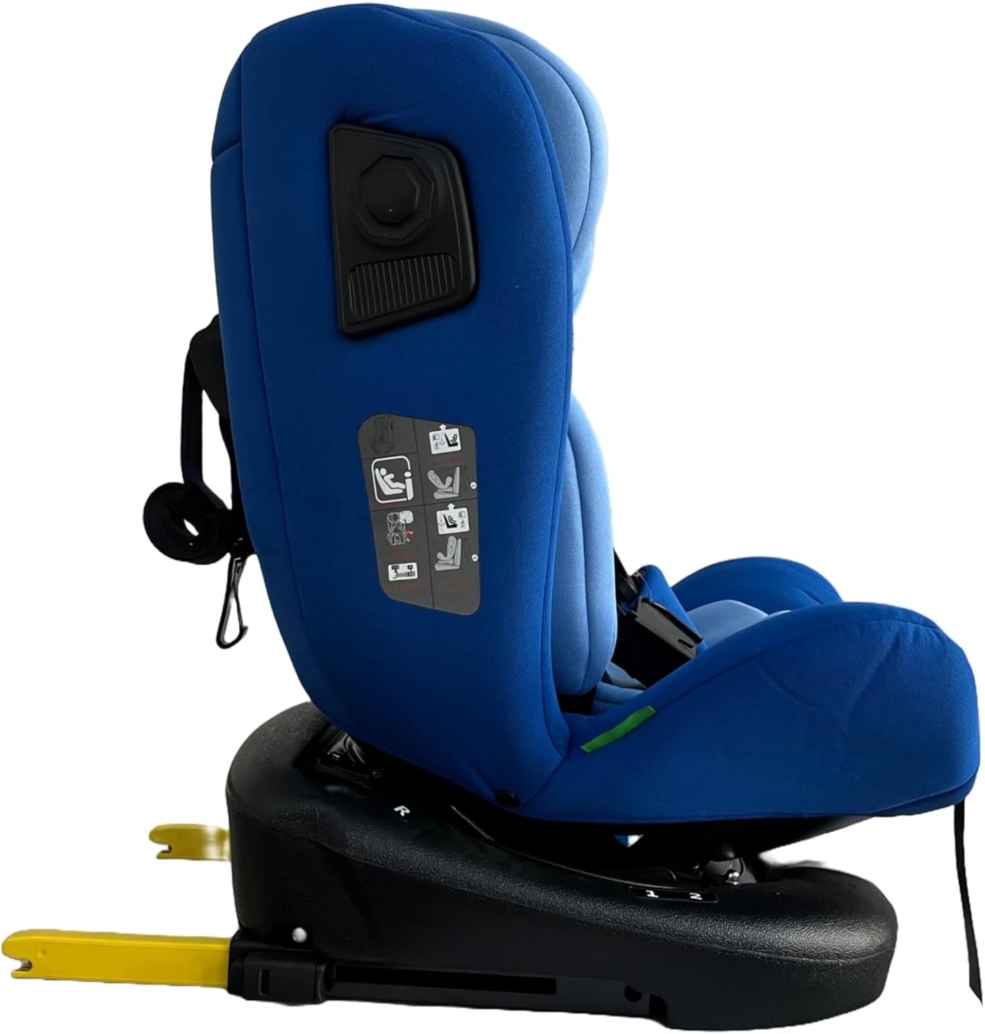 360° Rotating i-Size Car Seat ISOFIX R129 0–36kg Birth to 12 Years Blue