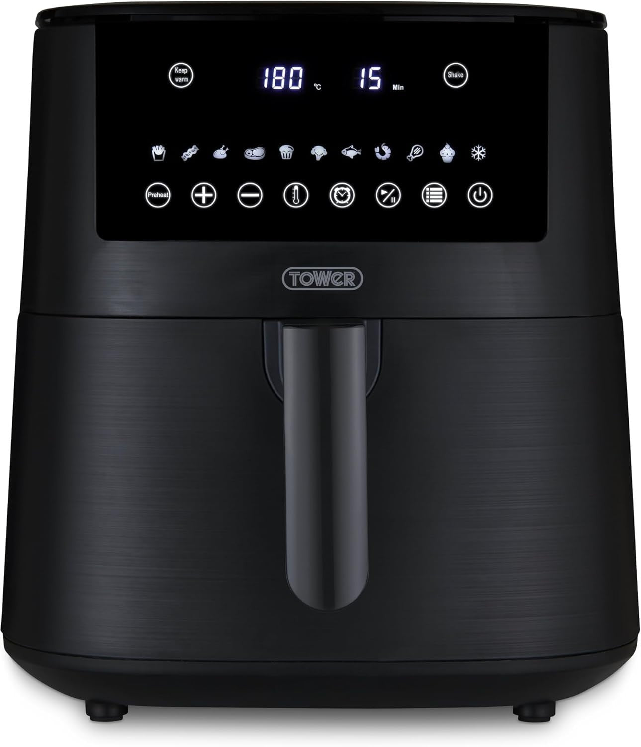 7.2L Digital Air Fryer 11 Presets 1650W 60min Timer Shake Reminder