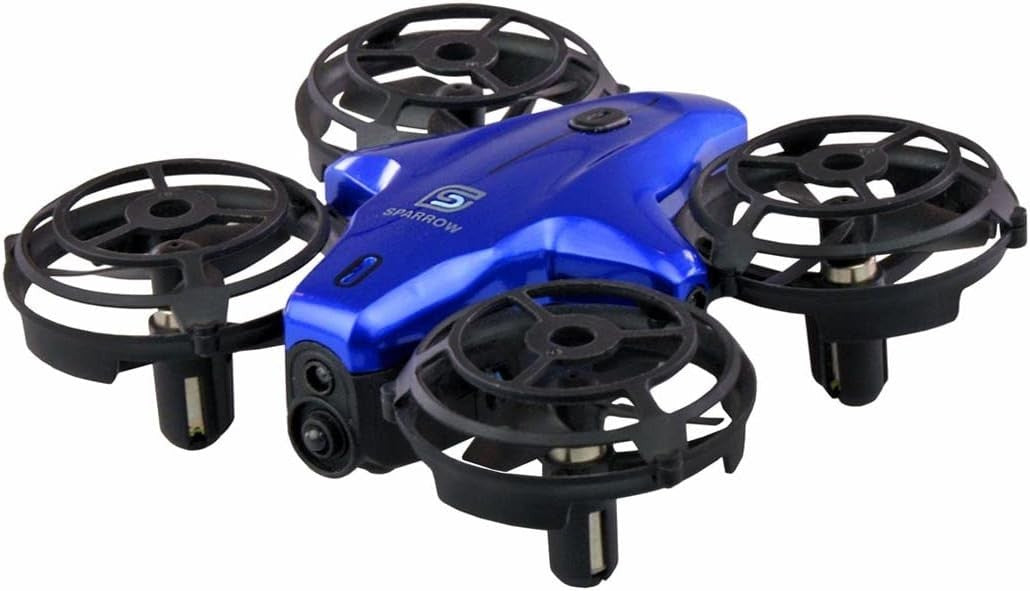 Mini Sensor Drone with LED Lights 1080p Camera 360 Flip & Gesture Control