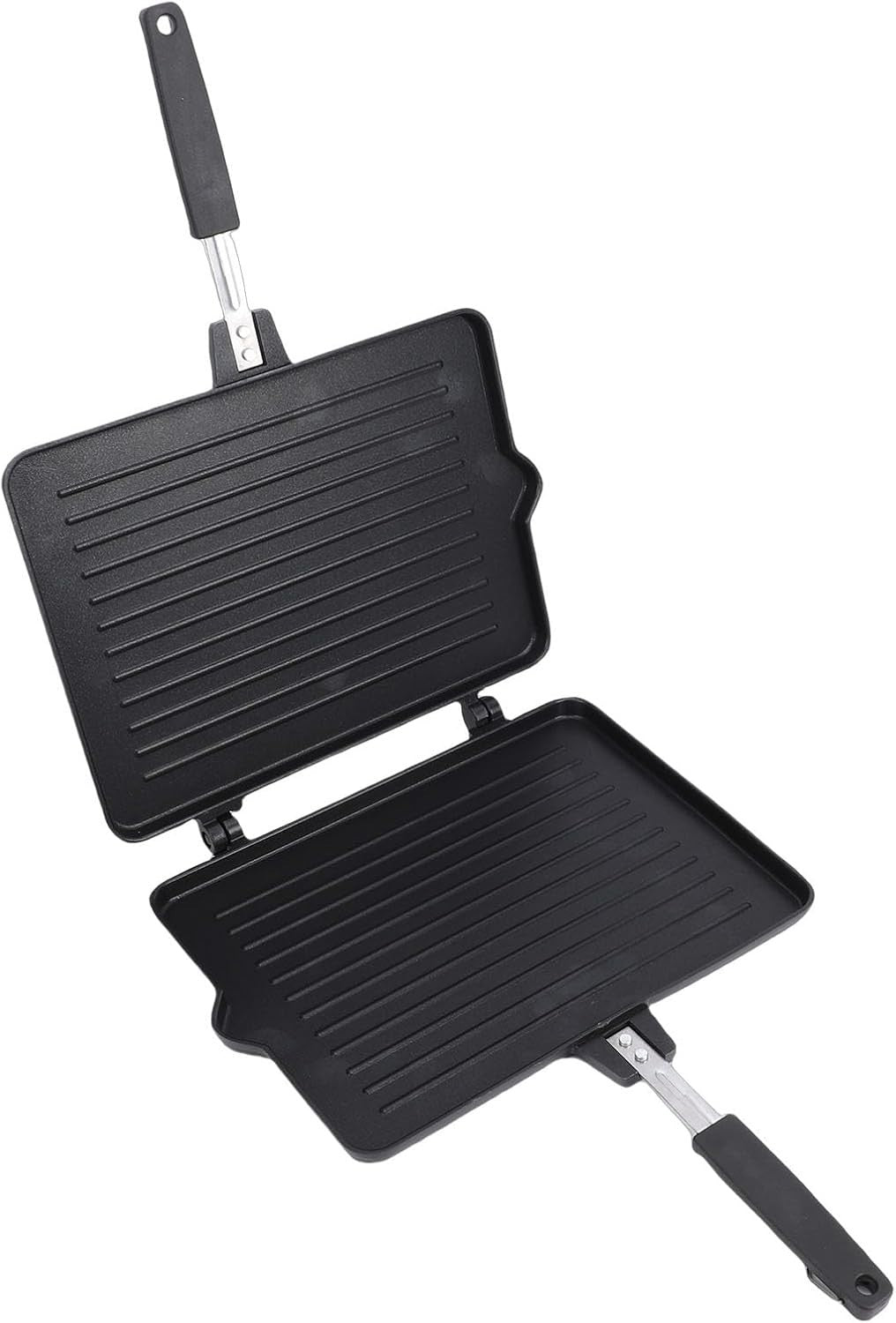 Double-Sided Stovetop Panini & Sandwich Maker Non-Stick Grill