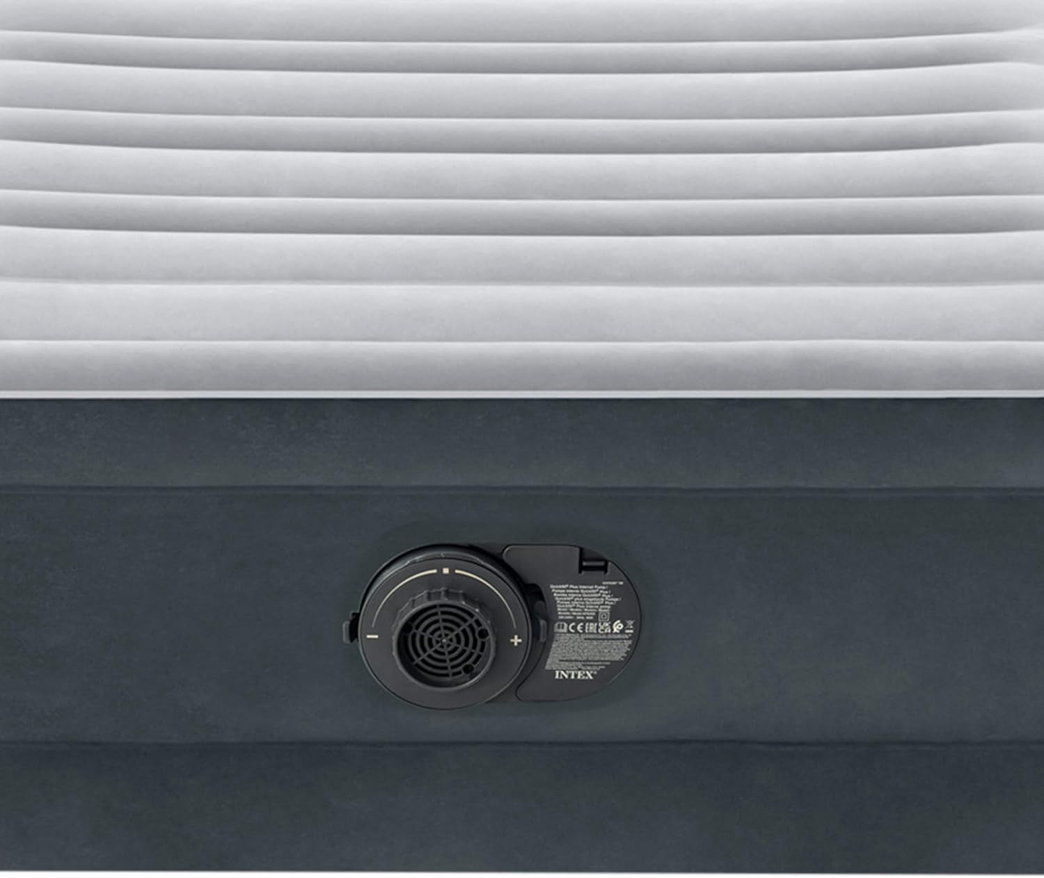 Single Inflatable Air Mattress with Built-In Pump, 190x99x33cm
