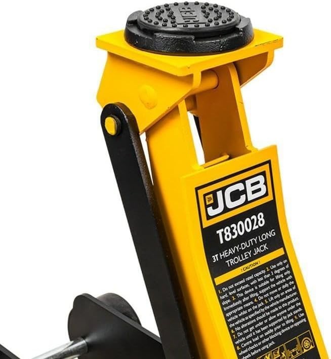 3 Ton Long Reach Hydraulic Trolley Jack 140–525mm Heavy Duty Car Van Lift