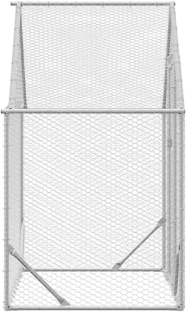 Galvanised Steel Chicken Cage 170x100x177cm Run