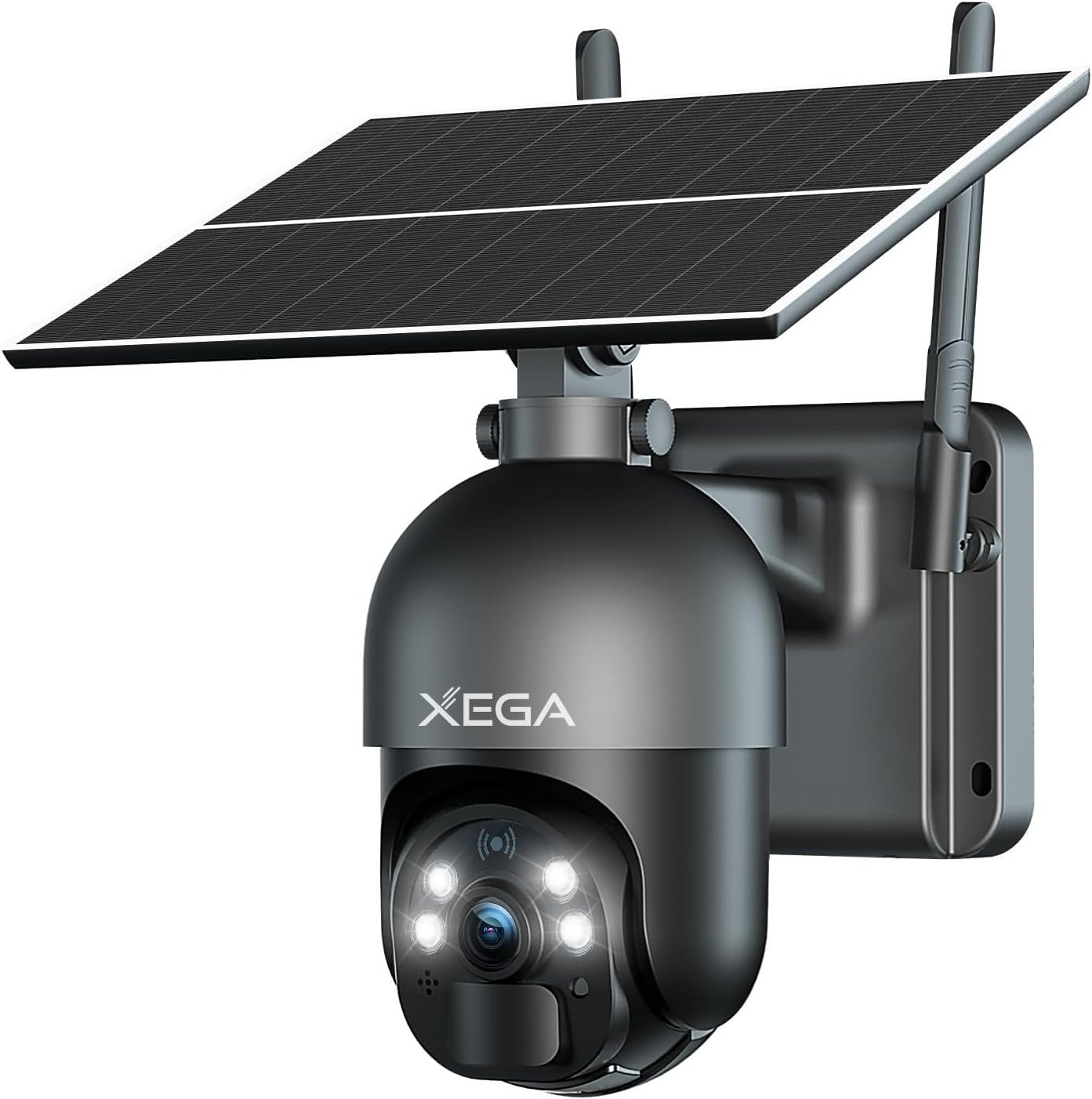 4G LTE Security Camera No WiFi 2K Solar Wireless PTZ Night Vision
