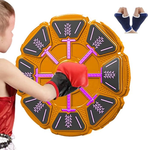 Smart Music Boxing Machine Bluetooth LED Reaction Wall Trainer