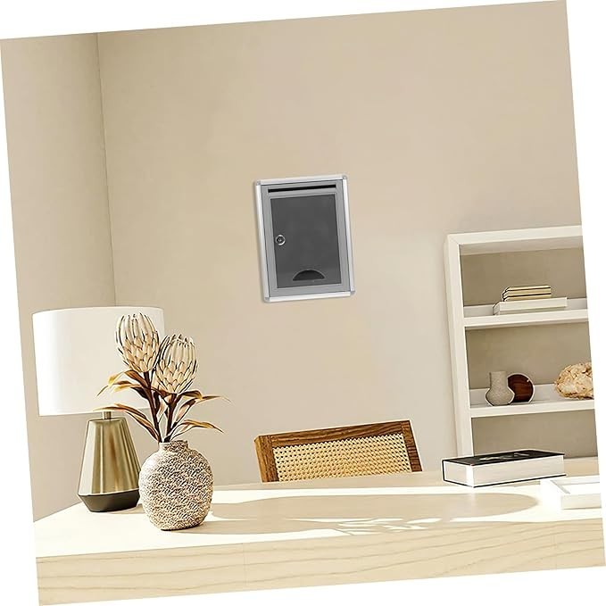 Secure Wall Mounted Mailbox – Weatherproof, Large Capacity, Modern Design