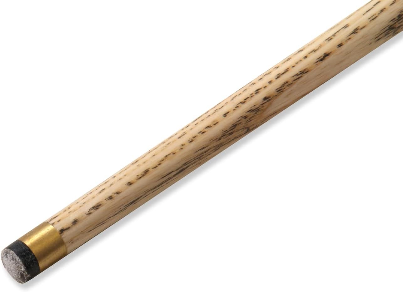 57in Snooker Pool Cue 2pc Centre Joint 9.5mm Tip Budget Cue 17-18oz