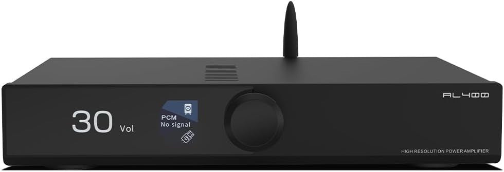 AL400 HiFi Decoder Preamp Phono Amp RCA USB Optical Coax HDMI eARC