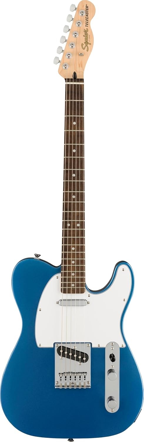 Full Size Electric Guitar Laurel Fingerboard Single Cut Blue
