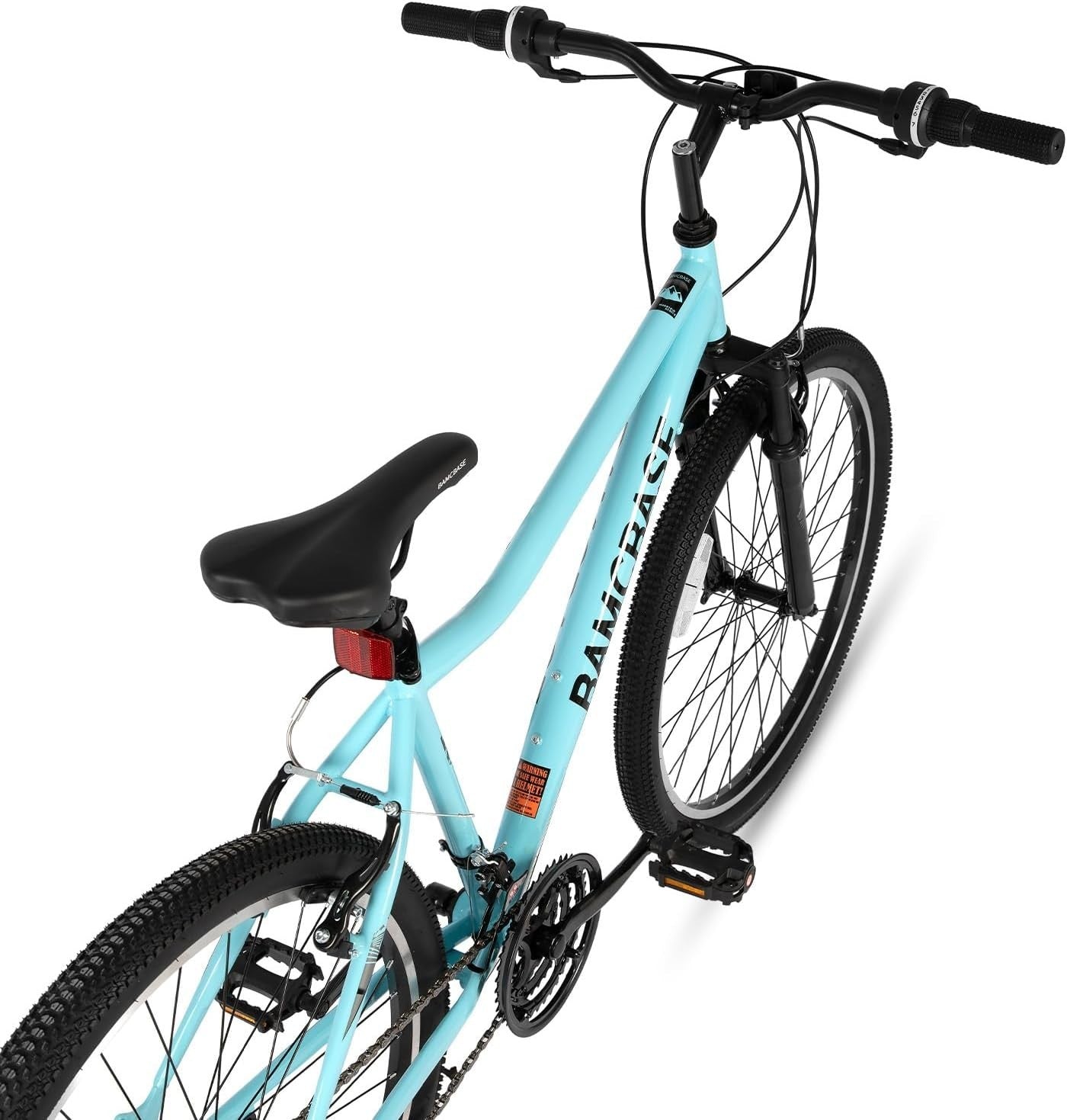 26" MTB Bike 21-Speed Adult Mountain Bicycle V-Brakes Suspension Frame