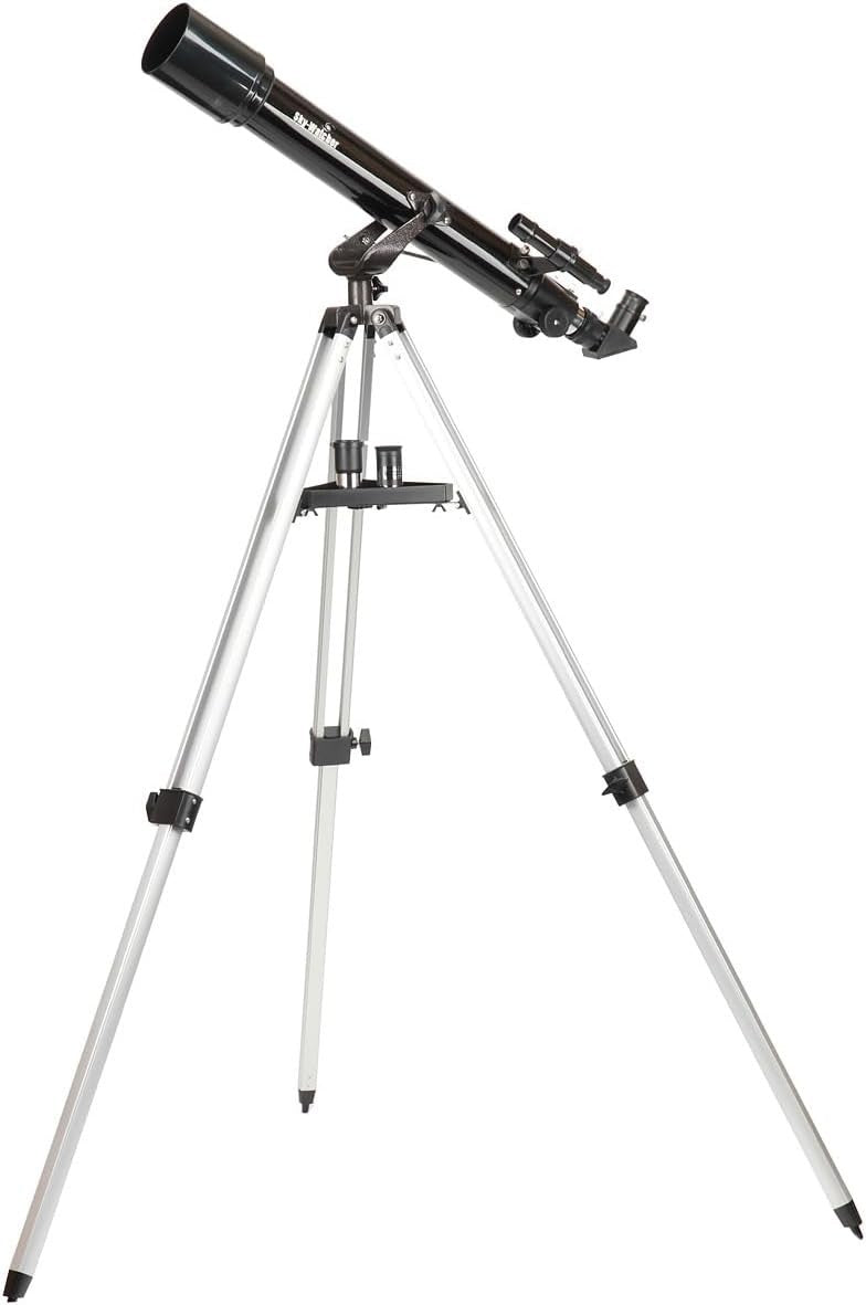 Mercury 707 Refractor Telescope 70mm Silver Altazimuth