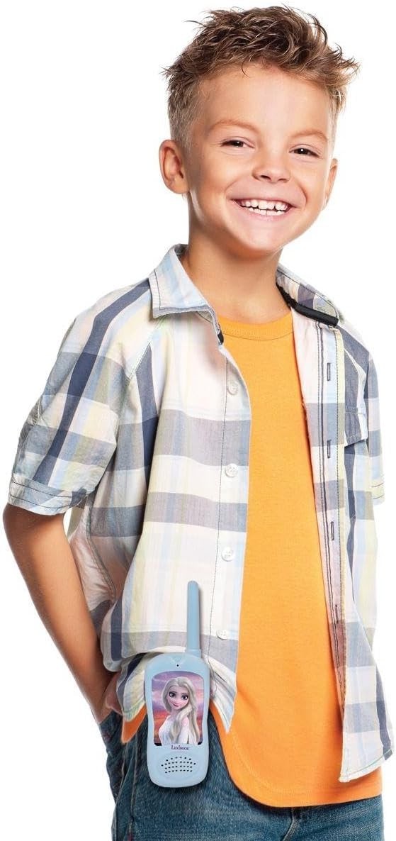 Kids Frozen Walkie Talkies Belt Clip Outdoor Communication Toy Set