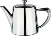 370ml Stainless Steel Teapot 1 Cup Mirror Finish Non Drip Tea Pot