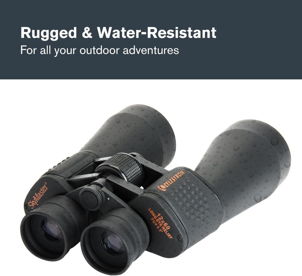 12x60 Binoculars High Power Long Range HD Optics Low Light Astronomy Viewing