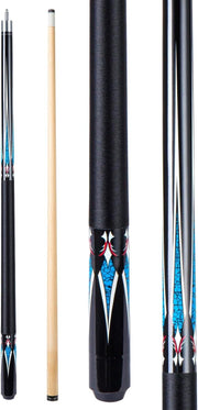 House Maple Pool Cue 58 Inch 13mm Tip 2 Piece 19oz 20oz Stick